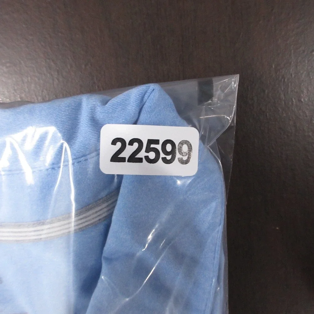 Adidas Polo Shirt Mens 3XL Blue Solid Performance Golf Tennis Wicking Stretch‎